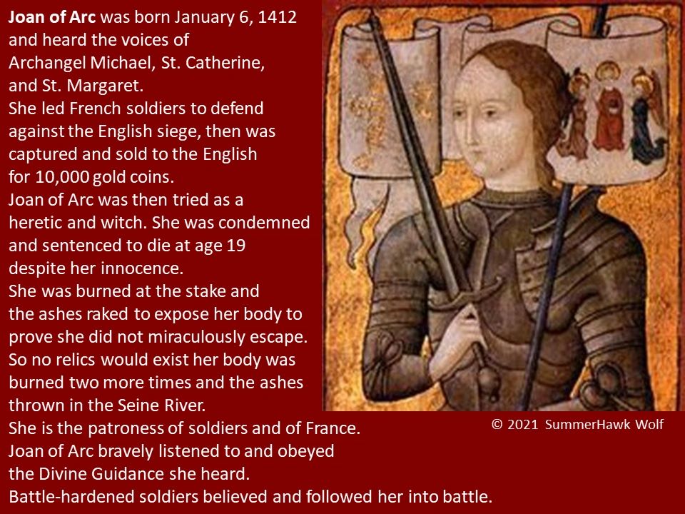 when is st joan of arc's feast day